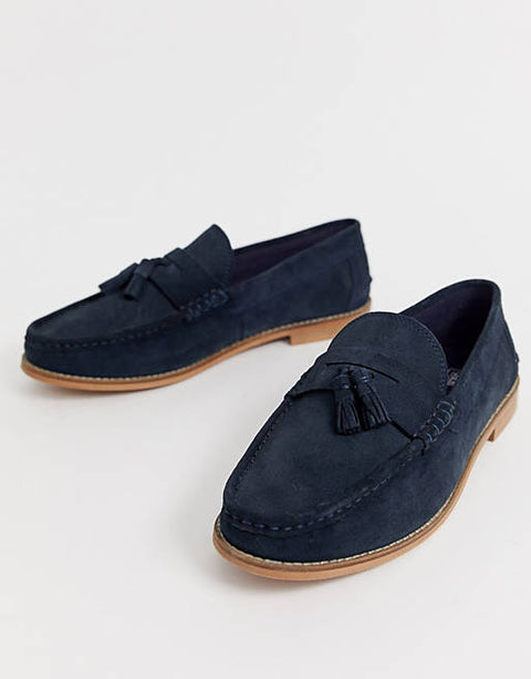 ASOS Design Men's Navy Blue Casual Shoes ANS253(SHOES 26,51)shr