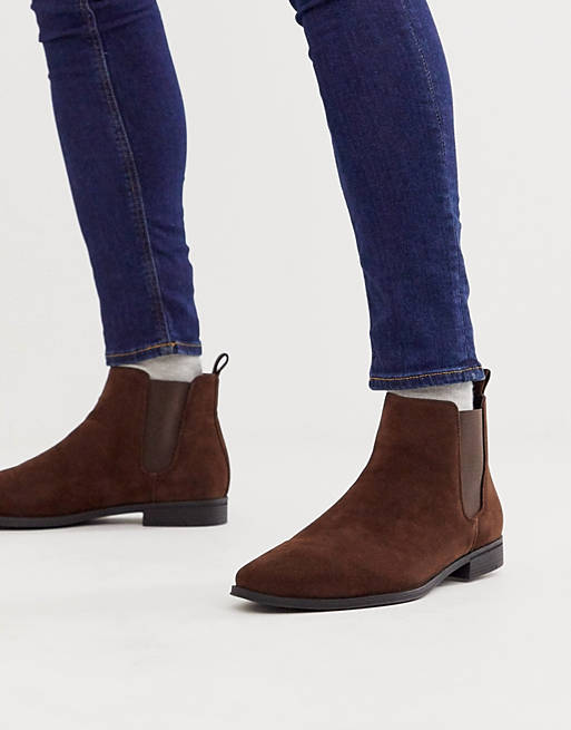 ASOS Design Men s Brown Boot ANS428 SuperDokan