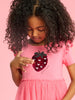 Sinsay Girl's Coral Printed Tulle Dress | Sinsay In Lebanon