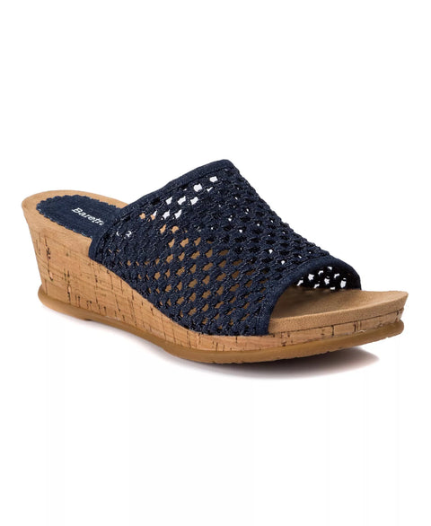Baretraps Women's Blue  Flossey Wedge Heeled Sandals |   Baretraps in Lebanon