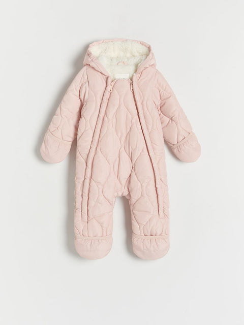 Reserved Baby Girl's Light Pink Snowsuit | Reserved In Lebanon