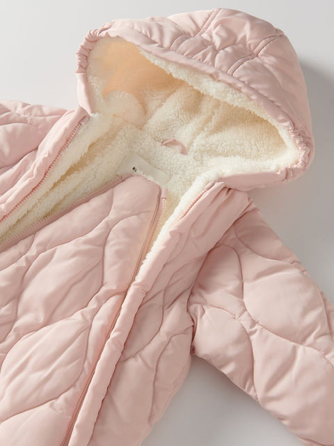 Reserved Baby Girl's Light Pink Snowsuit | Reserved In Lebanon