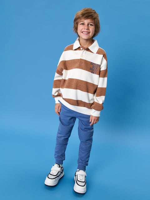 Sinsay Boy's Dusty Blue Cuffs Sweatpant|Sinsay In Lebanon