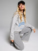 Sinsay Women’s Gray Wide-Leg Fleece Sweatpants | Sinsay in Lebanon
