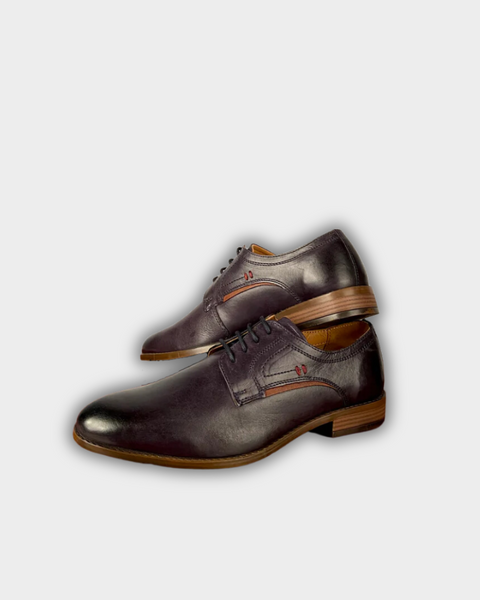 AM Shoe Company Men Navy Blue Loafers 333861 [shoes 37]