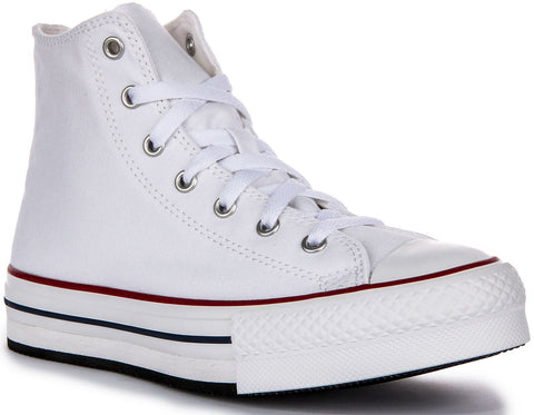 Converse Women's White Chuck Taylor All Star Hi Ankle Sneakers|Converse In Lebanon