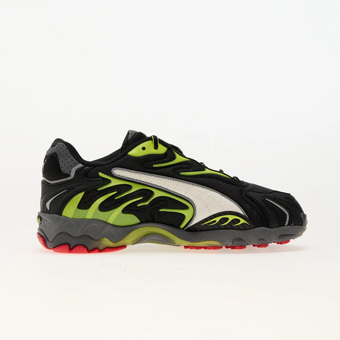 Puma Men’s Black & Lime Green Inhale Sneaker | Puma in Lebanon