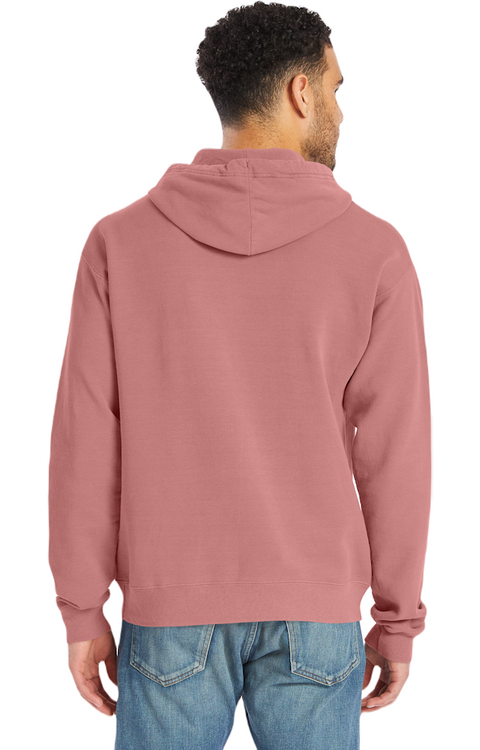 ComfortWash By Hanes Men's Mauve Fleece Hoodie | Hanes In Lebanon