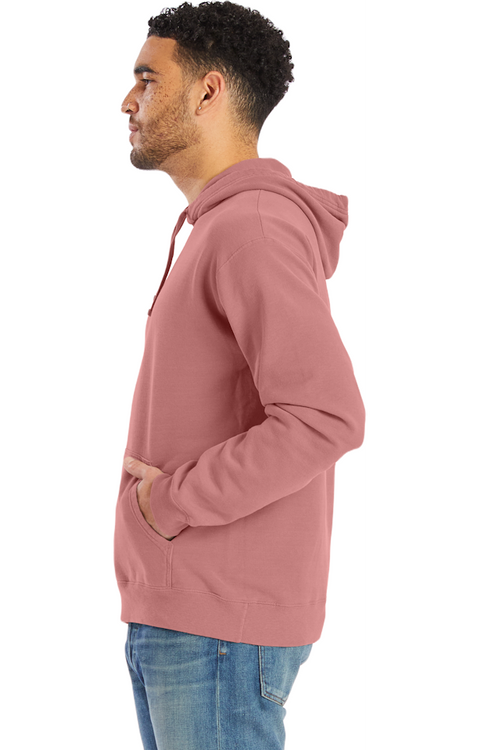 ComfortWash By Hanes Men's Mauve Fleece Hoodie | Hanes In Lebanon