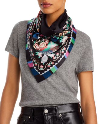 Echo New YorkWomen's Multicolor Floral Square Scarf |Echo New Yorkin Lebanon