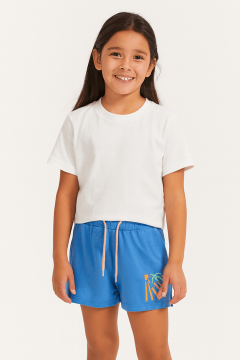 Sinsay Girl's Blue Teenage Shorts | Sinsay In Lebanon