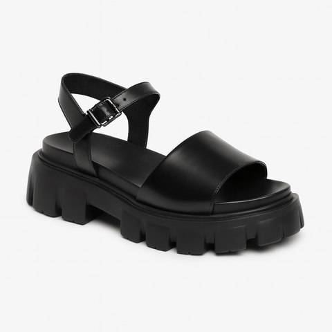 Steve Madden Women's Black Sintia Sandal | Steve Madden In Lebanon