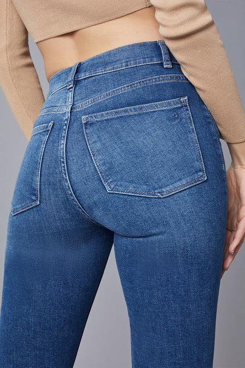 Bridget Boot Women's Instasculpt in Mid-Raw Jeans  |Bridget Boot In Lebanon