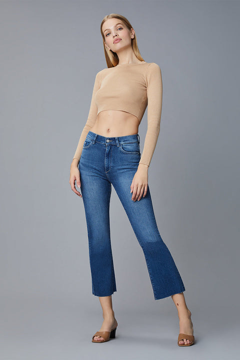 Bridget Boot Women's Instasculpt in Mid-Raw Jeans  |Bridget Boot In Lebanon