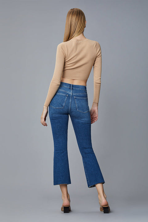 Bridget Boot Women's Instasculpt in Mid-Raw Jeans  |Bridget Boot In Lebanon