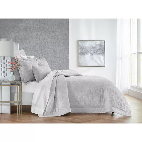 Hardson Park Collection Gray King Rippled Texture Coverlet |Hardson Park Collection In Lebanon