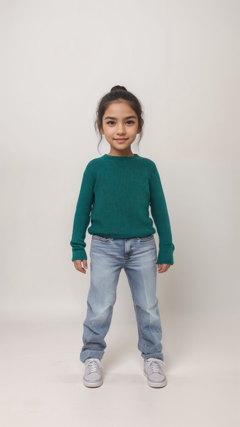 Terranova Girl's Green Long-Sleeve Sweatshirt  |Terranova  in Lebanon
