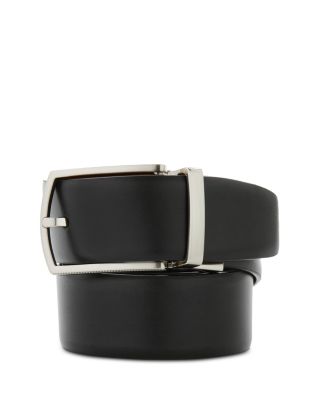 The Men's Store Bloomimgdale's Men's Black Classic Stitched Leather Belt |The Men's Store Bloomimgdale's In Lebanon