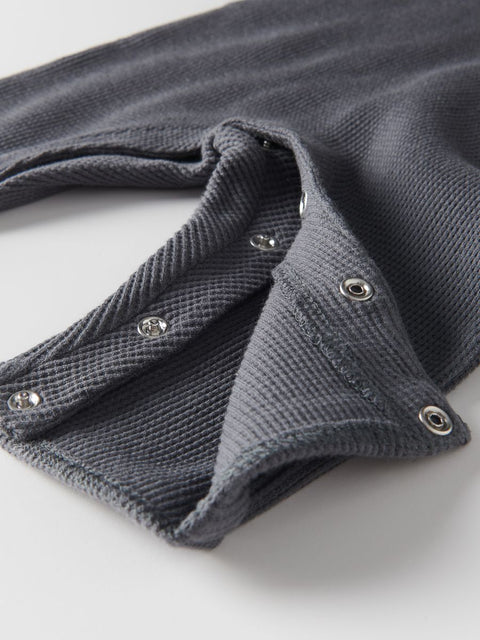 Reserved Baby Boy's Dark Gray Sleeveless Overall |Reserved In Lebanon