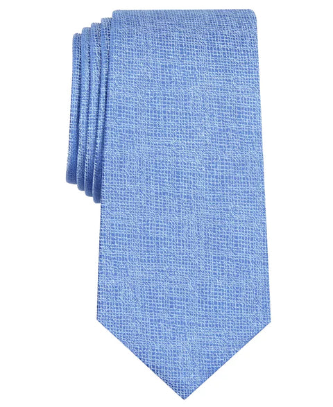 Alfani Men's Blue Solid Slim Tie | Alfani In Lebanon