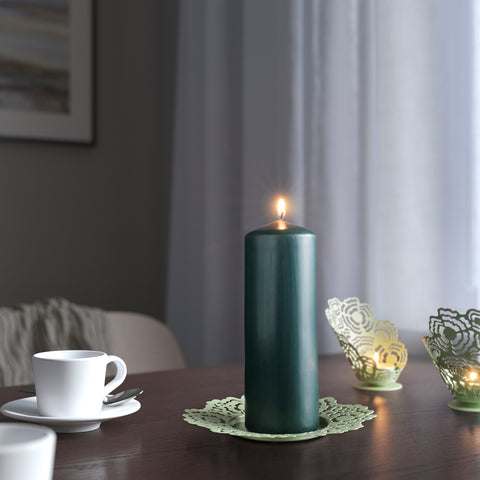 Candle Company Dark Green Candles 110mm | Candle Company In Lebanon