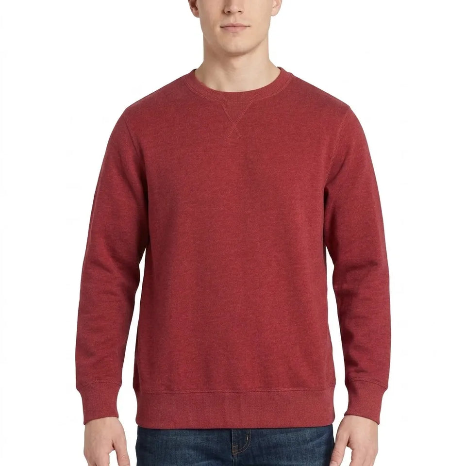 Hanes Men's Red Long-Sleeve Blouse