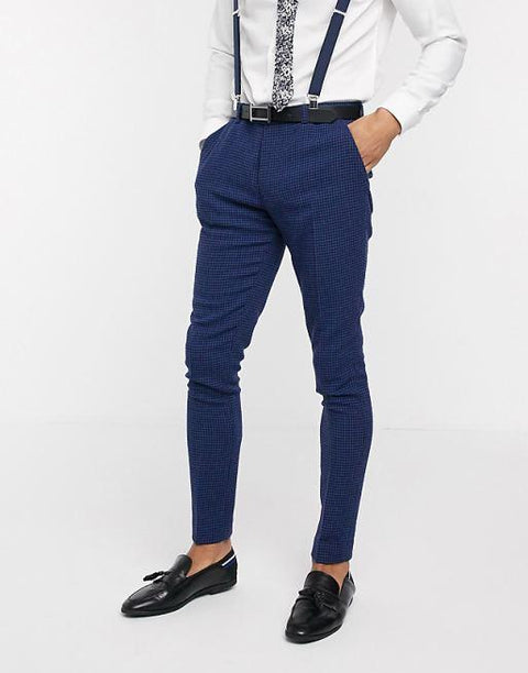 Asos Design Men's Navy Blue Pants| Asos Design in Lebanon