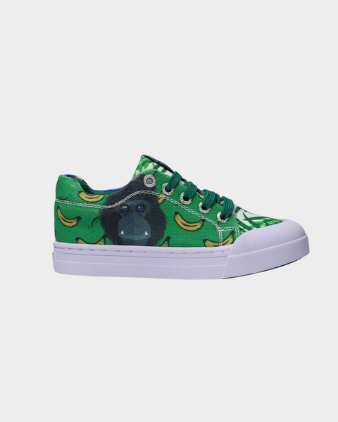 Go Bananas Boy's Green Low Sneakers GB_Monkey-L 4114900 shr