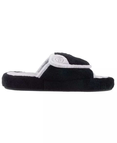 Isotoner Signature Women's Black Microterry Pillowstep Slide Slippers  |Isotoner Signature in Lebanon