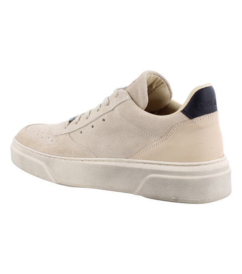 Steve Madden Men's Beige Suede Removable Footbed Sporty Sneakers | Steve Madden In Lebanon
