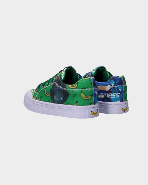 Go Bananas Boy's Green Low Sneakers GB_Monkey-L 4114900 shr