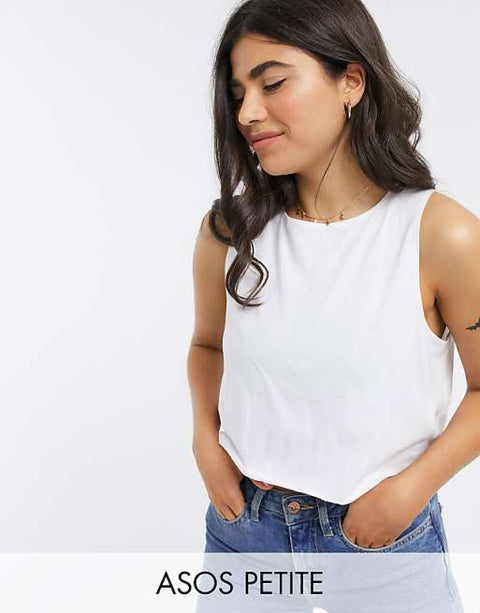 TopShop Women's White Blouse ANF2647