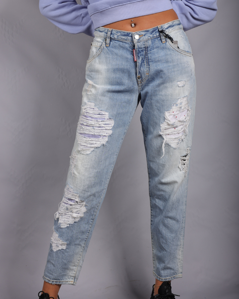 Dsquared2 Women's Blue Jeans S72LA0824 FA359