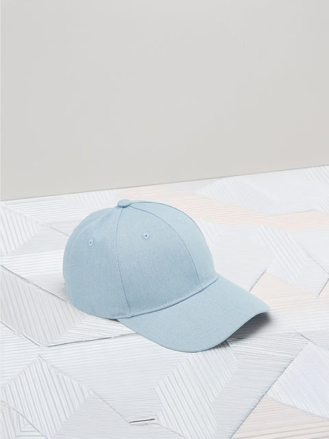 Sinsay Women's Light Blue Denim Cap Hat | Sinsay In Lebanon