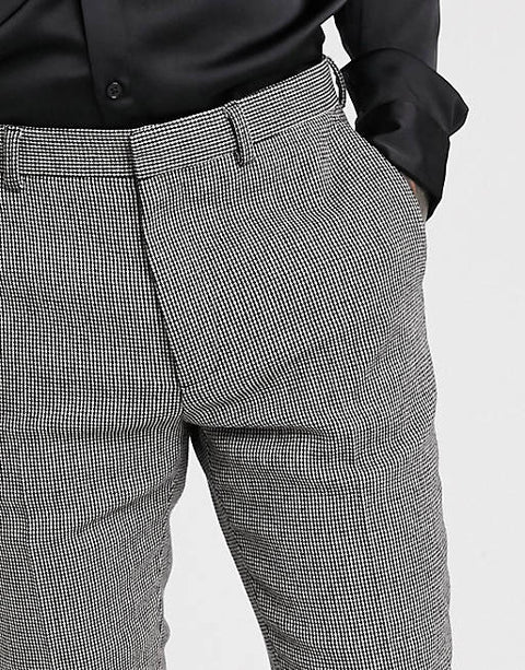 ASOS DESIGN  Men's Grey Trouser 100730321  AMF789  (FM11) B44