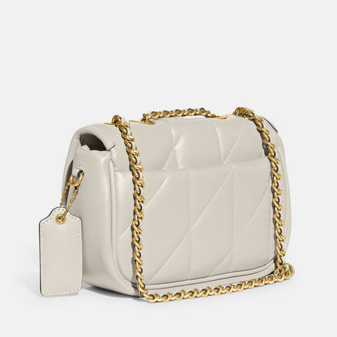 Coach Women's Off White Quilted Pillow Madison Crossbody Bag | Coach In Lebanon
