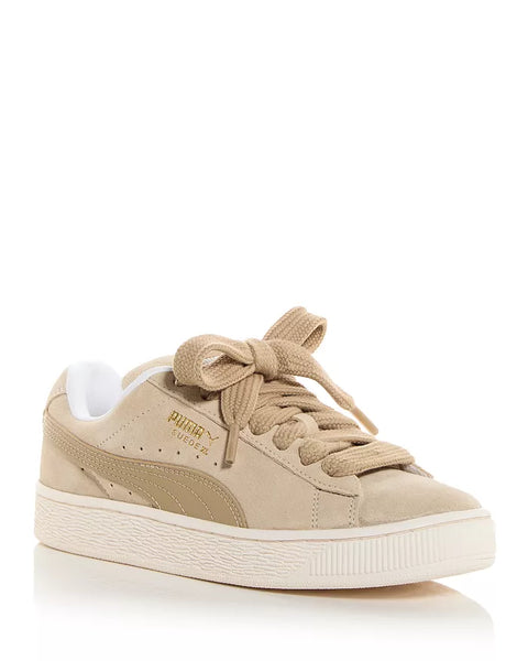 Puma Women's Beige Suede XL Low Top Sneakers | Puma In Lebanon