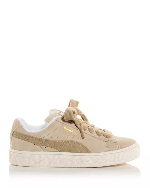 Puma Women's Beige Suede XL Low Top Sneakers | Puma In Lebanon