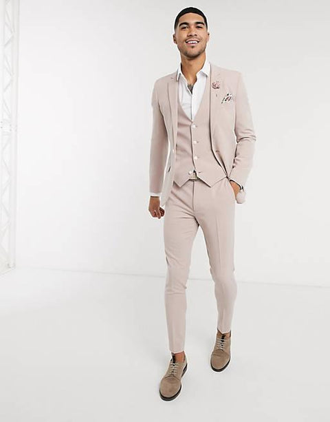 ASOS Design  Men's Ecru Blazer ANF388 (AN95) shr