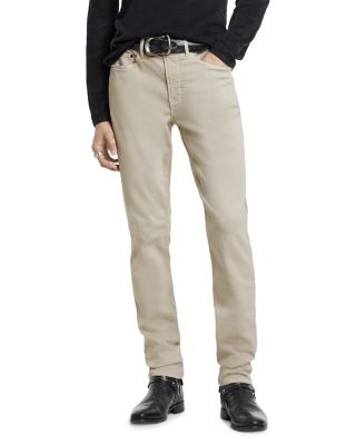 John Varvatos Men's Beige Slim Fit Pants | John Varvatos In Lebanon