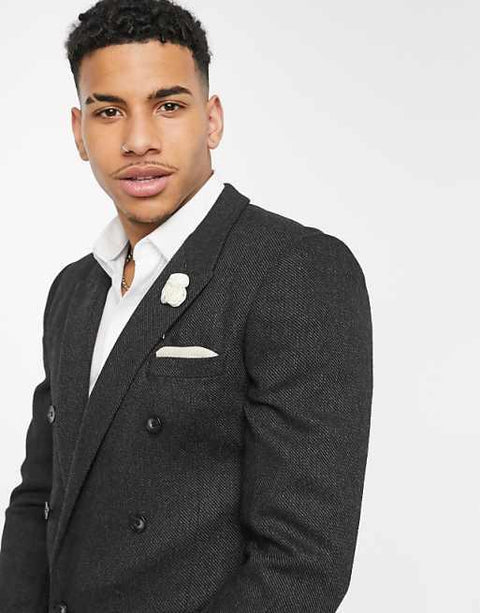 Asos Design Men's Anthracite Blazer ANF2879