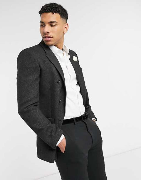Asos Design Men's Anthracite Blazer ANF2879