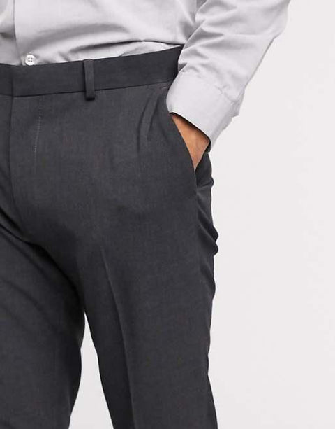 Asos Design Men's Anthracite Trouser ANF2453