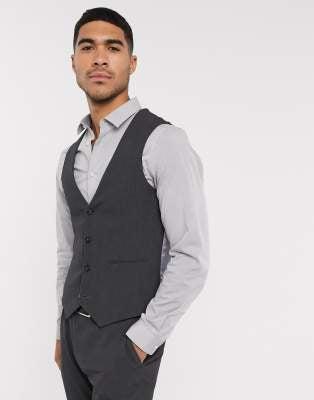 Asos Design Men's Multicolor Vest ANF2196