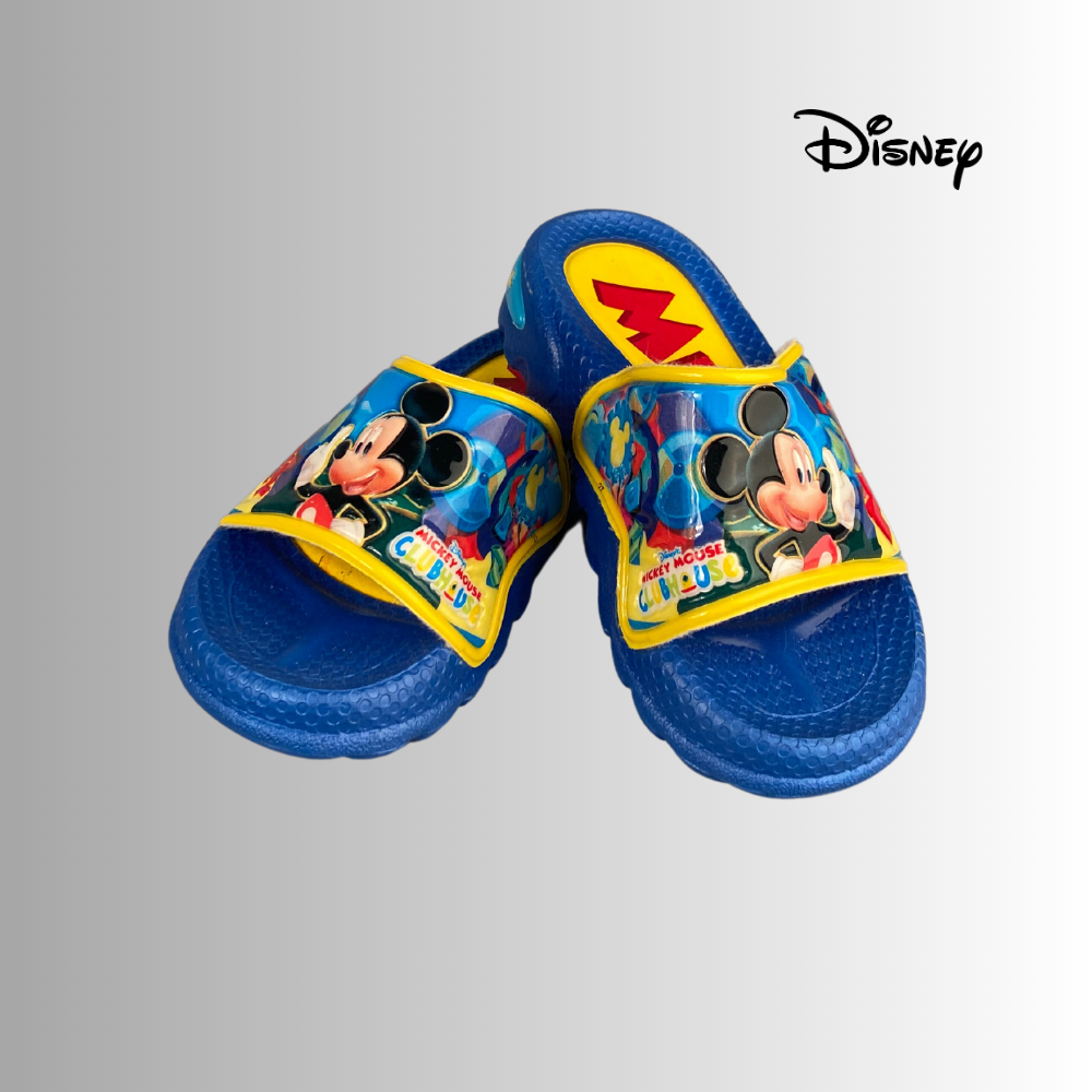 Kids mickey 2025 mouse slippers