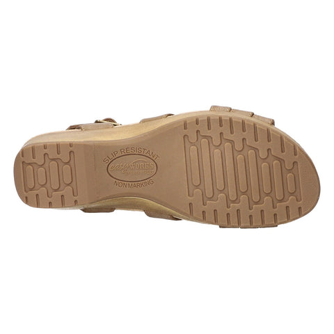 Easy Street Women's Taupe Rosella Slip-Resistant Sandals | Easy Street In Lebanon
