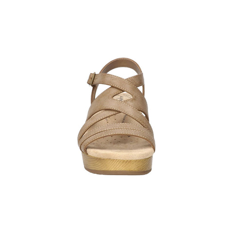 Easy Street Women's Taupe Rosella Slip-Resistant Sandals | Easy Street In Lebanon