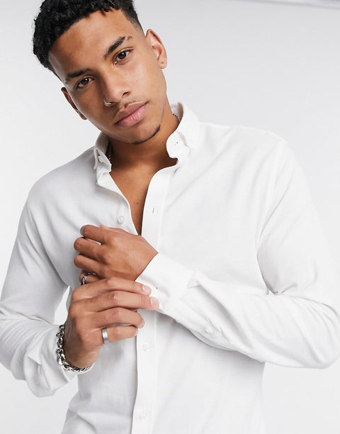 Selected Homme Men's White Shirt  AMF1601