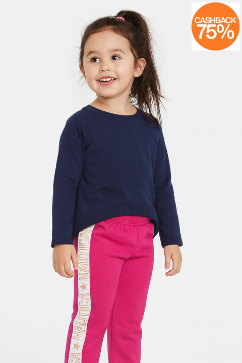 Nautica Girl's Fuchsia Sweatpants AMZ199