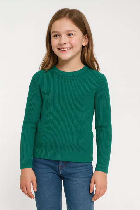 Terranova Girl's Green Long-Sleeve Sweatshirt  |Terranova  in Lebanon